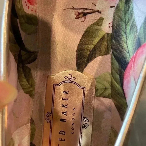 Ted Baker Eliena Snaffle Trim Metallic Golden Leather Loafers- Women- US 9.5 - Picture 9 of 10